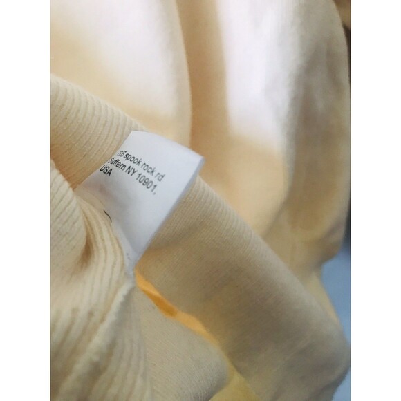 Front Row By Sara & Goldy Women’s Sweatshirt Cream Color Size S - Picture 6 of 14